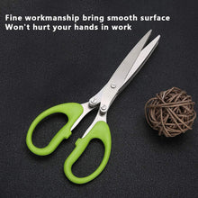 Multifunction Vegetable Stainless Steel Herbs Scissor with 3 Blades - Goyaldeal.com