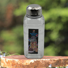 Plastic Transparent Mukhwas Bottle With Steel Cap / Mouth Freshener / Dryfruits Multipurpose Air Tight and BPA Free Kitchen Storage Bottle (1 Pc) - Goyaldeal.com