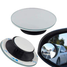 Blind Spot Round Wide Angle Adjustable Convex Rear View Mirror - Pack of 2 - Goyaldeal.com
