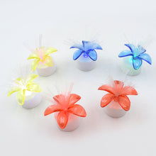 Fiber Optic Light, Mini Color Change LED Table Centerpieces, Light Up Candle - Pack of 6 - Goyaldeal.com