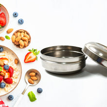 Multi-Purpose Stainless Steel Round Shape Tiffin Box - Goyaldeal.com