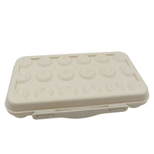18 Grid Egg Holder Storage, Shock-Proof Egg Container with Buckle, Egg Carrier, Egg Tray, Egg Shelter, Effective Full Seal, Egg House use for Fridge, Camping, Kitchen - Goyaldeal.com