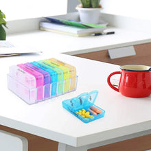 7 Days 4 Times Transparent Medicine Box 28 Grid Portable Large Capacity Travel, Medication Organizer Dispenser Boxes Large Compartments Moisture-Proof Pill Case Medication Reminder Travel - Goyaldeal.com