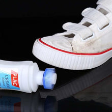 White Shoe Brightener with Removal of Dirt and Whitening Function White Shoes Cleaner with Brush Head for Dirty Shoe Polish Natural Waxes (75 ML) - Goyaldeal.com