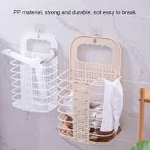 Wall Hanging Laundry Basket Clothes Hanger Dirty Hamper Clothes Storage Hook Clothes Rails for Laundry Washing Machine Bathroom Kids Dirty Clothes Storage Hanger (1 Pc) - Goyaldeal.com