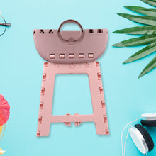 Folding Stool, Portable Travel Stool, Environmentally Friendly PP Material Stool,Portable folding stool folding chair stool folding chair with portable outdoor camping hiking, Stool Chair Folding Stool for Home Use Household (1 pc) - Goyaldeal.com