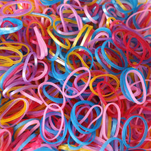 Rubber Band For Office/Home and Kitchen Accessories Item Products, Elastic Rubber Bands, Flexible Reusable Nylon Elastic Unbreakable, For Stationery, School  Multicolor (1 Inch, 50 GM), Hair accessories - Goyaldeal.com