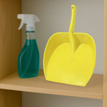 Dustpan with Long Handle, Dust Collection Dust Pan Tray for Kitchen, Home, Office, Bathroom Etc, Supdi (1 Pc / Multicolor ) - Goyaldeal.com