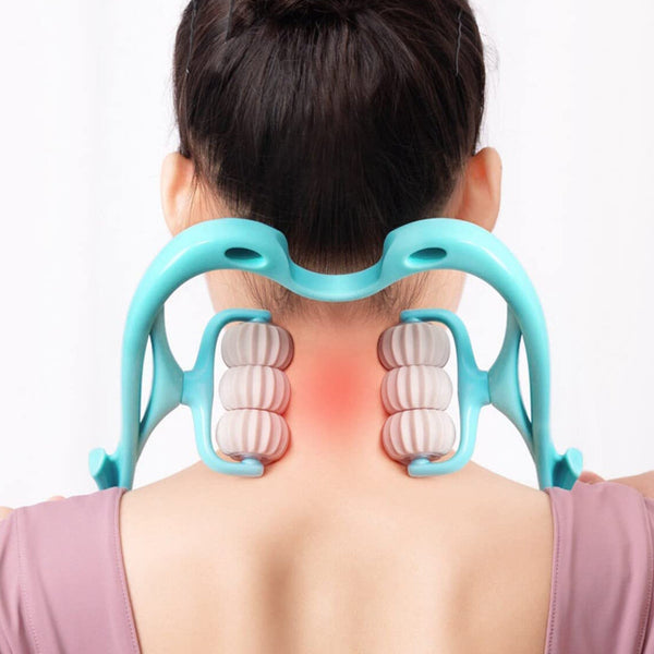 Neck & Shoulder Massager: Portable Relief for Back, Waist & More (1 Pc) - Goyaldeal.com