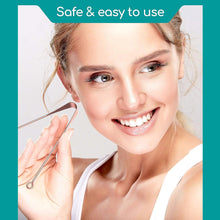 Tongue Cleaner For Kids & Adults | Tongue Scraper For Bad Breath, Maintain Oral Hygiene for Daily Use | for Fresh Breath & Bacteria Removal | Improved Taste (Steel, Copper, Tongue Cleaner / 1 Pc) - Goyaldeal.com