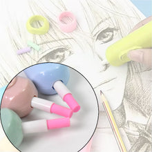 Electric Eraser Kit – Battery Operated with 10 Refills for Drawing & Sketching (Mix Design / Battery Not Included) - Goyaldeal.com