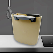 Foldable Hanging Trash Can – Space-Saving Waste Bin for Kitchen, Bathroom & Car - Goyaldeal.com