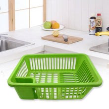 Multipurpose Plastic Kitchen Basket, Dish, Vegetables and Fruits Washing, Laundry cloath Multipupose Organizer Basket (43x30 Cm) - Goyaldeal.com
