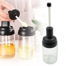 All-in-One Seasoning Jar: Heat-Resistant Glass with Spoon (1 Pc) - Goyaldeal.com