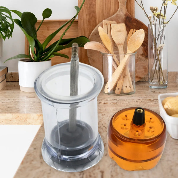 Miracle Transparent Plastic Salt and Pepper Grinder, Pepper Grinder Manual Pepper Grinding Tool, Pepper Crusher Grinder (1 Pc) - Goyaldeal.com