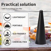 Fly Repellent Fan (Battery & USB) - Tabletop, Indoor/Outdoor, Chemical-Free - Goyaldeal.com