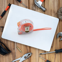 5 Meter Measuring Tape with Press Release Locking System, Measuring Tape with Transparent Gripper for Engineering/Hight/Decoration Measurement - Goyaldeal.com