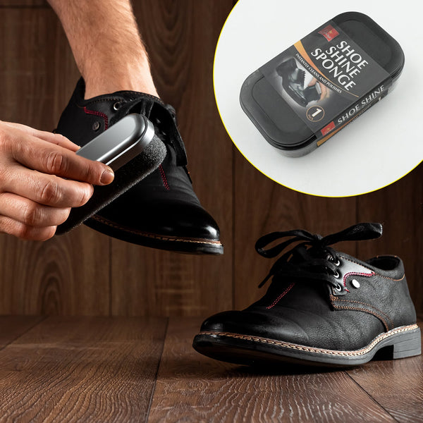 Shoe Shiner and Shoe Polish For All Colours Leather Shoes, Formal Shoes, Oxford Shoes & Dress Shoes (1 Pc) - Goyaldeal.com