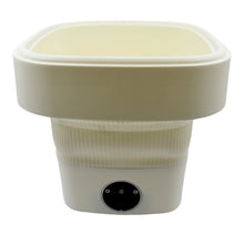 Folding Washing Machine, Mini Portable Washing Machine, Deep Cleaning Half Automatic Washt, Mini Foldable Washing Machine, Suitable For Socks, Underwear, Baby Clothes - Goyaldeal.com