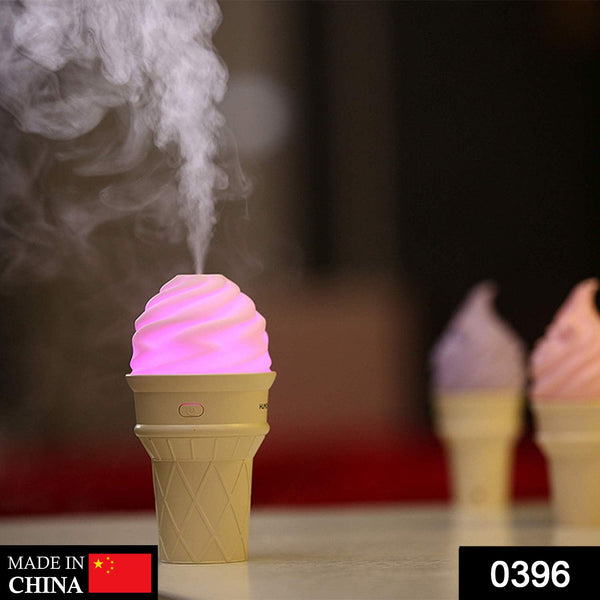 Ice Cream Design LED Humidifier for Freshening Air & Fragrance (Multicoloured) - Goyaldeal.com