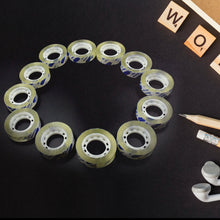 Transparent Tape Refills, Clear Tape, Cello Tape, All-Purpose Transparent Glossy Tape for Office, Home, School -1.2cm X 30 Meter Per Roll (12 Pc Set) - Goyaldeal.com