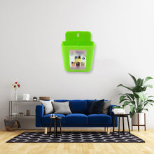 2-Section Multipurpose Wall Holder – Mobile, Remote & Makeup Brush Storage (1 Pc) - Goyaldeal.com