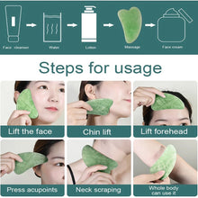 Jade Roller & Gua Sha Set – Natural Face Massager for Anti-Aging, Glowing Skin & Face Shaping (1 Pc) - Goyaldeal.com