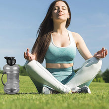 Sports Gym 1.5 Liters Gallon Water Bottle with Mixer and Strainer - Goyaldeal.com