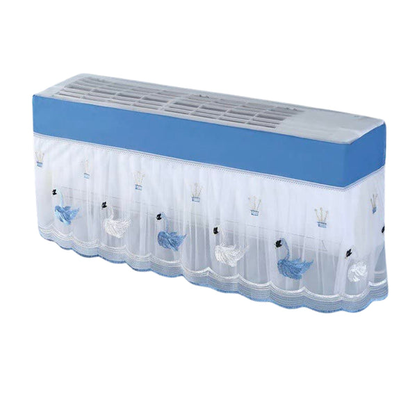 Folding Split AC Dust Cover – Washable, Dustproof (1 Pc, approx 1 Ton) - Goyaldeal.com