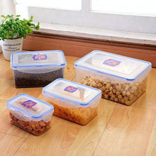 Kitchen Storage Containers Set – Fridge Storage, Plastic Organizer, Snap-Seal Lunch Box (5 Pcs Set) - Goyaldeal.com