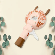 Portable Small Fan Handheld, Mini Student Handheld Dormitory Class Personal Fan Without Battery & USB Cable Operated Manual Hand Press Fan (1 Pc) - Goyaldeal.com