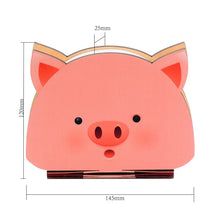 Piglet Shape Book Lamp Animal Led Book Lamp Christmas Gift Light RGB Colors Custom Gift Book Lamp - Goyaldeal.com