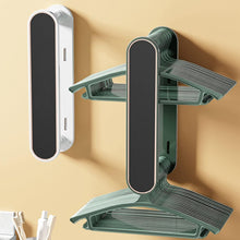 Hanger Organizer Stacker, Wall Mounted Stretchable Clothes Hanger Holder Organizer, Wall Mount Clothes Rack Organizer for Washing Machine, Hanger Storage Rack - Goyaldeal.com