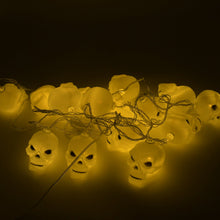 Halloween Decoration Outdoor Indoor Skeleton Head Skulls String Light Set Blow Mold, Decoration Lights Fairy Lights Led Garlands Halloween Decor Garland Decor Wreath Pumpkin - Goyaldeal.com