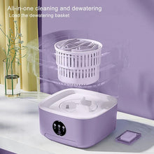 Mini Washing Machine Foldable Mini Washer with Drain Basket Portable Washing Machine Foldable for Laundry Travel Camping RV Baby Clothes - Goyaldeal.com