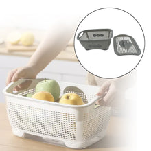 Multipurposes Plastic Basket, Organizer for Kitchen, Countertop, Cabinet, Bathroom with Lid, Plastic Storage Basket For Store Fruits, Vegetables, Magazines, Cosmetics, Stationary (1 Pc / Mix Color ) - Goyaldeal.com