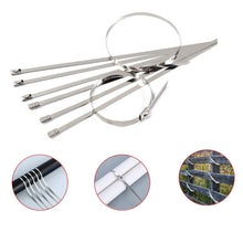 Stainless Steel Cable Ties for Solar & Home Use (100 Pc, 4.6x100mm) - Goyaldeal.com