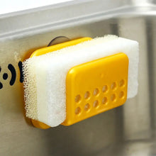 Self-Adhesive Sponge and Soap Holder | No-Drill Sink Organizer & Multipurpose Kitchen Caddy - Goyaldeal.com