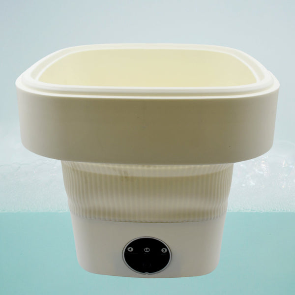 Folding Washing Machine, Mini Portable Washing Machine, Deep Cleaning Half Automatic Washt, Mini Foldable Washing Machine, Suitable For Socks, Underwear, Baby Clothes - Goyaldeal.com