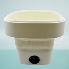 Folding Washing Machine, Mini Portable Washing Machine, Deep Cleaning Half Automatic Washt, Mini Foldable Washing Machine, Suitable For Socks, Underwear, Baby Clothes - Goyaldeal.com
