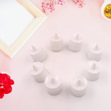 Pink Flameless LED Tealights, Smokeless Plastic Decorative Candles - Led Tea Light Candle For Home Decoration (Pack Of 8pc) ( Diya , Divo , Diva , Deepak , Jyoti) - Goyaldeal.com