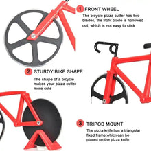 Bicycle Pizza Cutter (1 Pc): Stainless Steel, Unbreakable Handle - Goyaldeal.com
