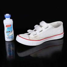 White Shoe Brightener with Removal of Dirt and Whitening Function White Shoes Cleaner with Brush Head for Dirty Shoe Polish Natural Waxes (75 ML) - Goyaldeal.com