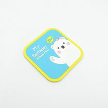 Non Slip Square Cartoon Design Shape Silicon Coasters For Tea Coffee Cups Mugs Beer Cans Bar Glass Bar Non-Slip Coasters (1 Pc) - Goyaldeal.com