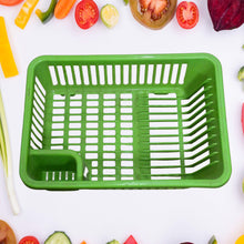 Multipurpose Plastic Kitchen Basket, Dish, Vegetables and Fruits Washing, Laundry cloath Multipupose Organizer Basket (43x30 Cm) - Goyaldeal.com