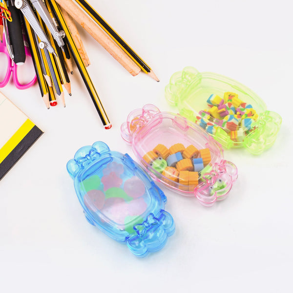 Cute School Eraser Set Cute Eraser Multi Design Rubber Erasers For Pencil Cleaning Stationery School Student Girl Kids (15 pc In1 Set) - Goyaldeal.com