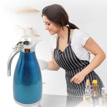Vacuum Insulated Kettle Jug, Vacuum Insulated Thermos Kettle Jug Insulated Vacuum Flask, Vacuum Kettle Jug Stainless Steel For Milk ,Tea ,Beverage Home Office Travel Coffee (2 Ltr / 1Pc) - Goyaldeal.com