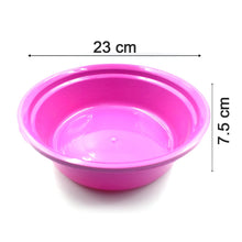 Household Storage Plastic Round Bowl / Tub / Basket / Bucket set - Pack of 3 - Goyaldeal.com
