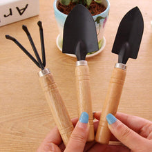 Small sized Hand Cultivator, Small Trowel, Garden Fork (Set of 3) - Goyaldeal.com
