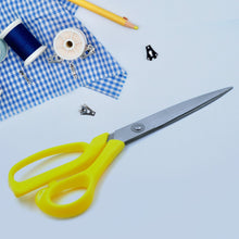 Scissors for craft work paper cutter Scissor stainless steel All Purpose Ergonomic Comfort Grip Office Scissors Craft Shears Sharp Scissors (9 Inch) - Goyaldeal.com